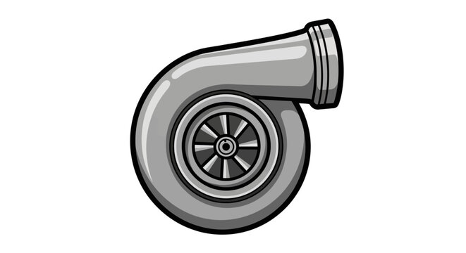 Turbocharger Engine Component.