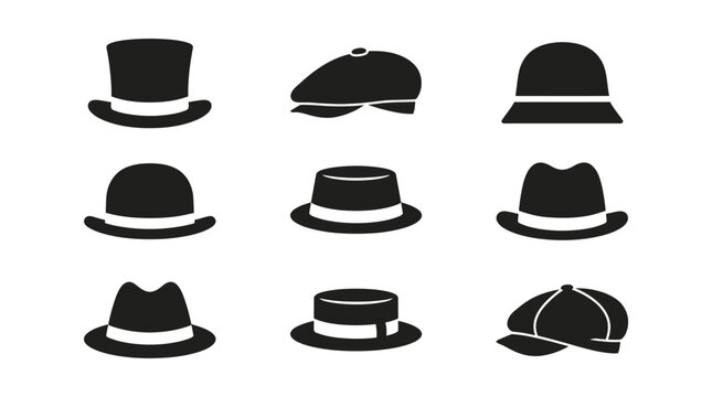 Collection of various classic hats.