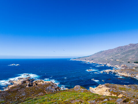 view of Pacific Coast of California