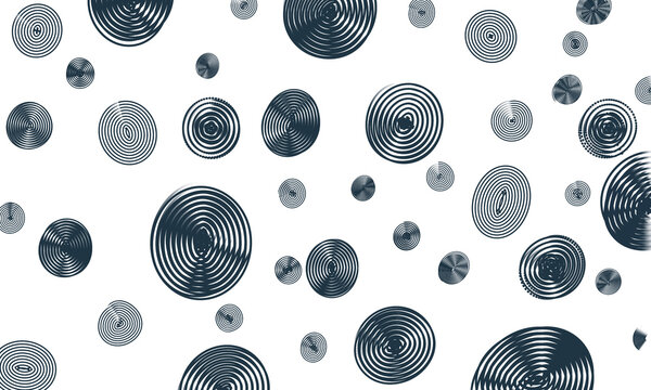 abstract seamless circles pattern 