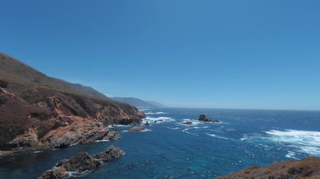 view of Pacific Coast of Big Sur, California