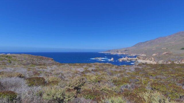 view of Pacific Coast of Big Sur, California