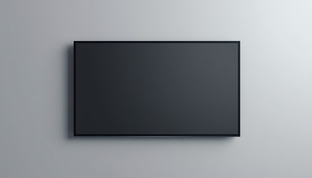 Interactive led screen on wall in gallery