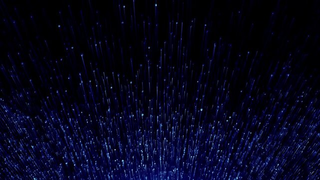 Particle light effect dynamic video footage applicable to various themes and backgrounds