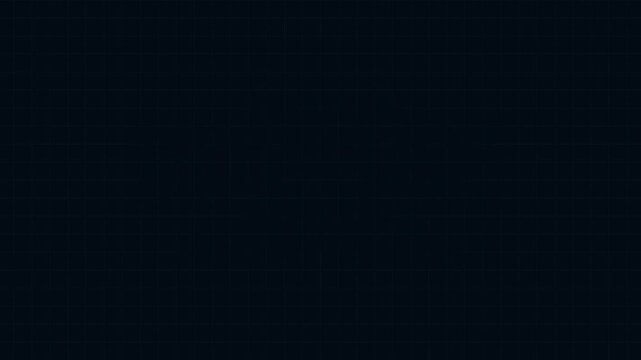 Futuristic digital loading bar and hexagonal hud interface elements