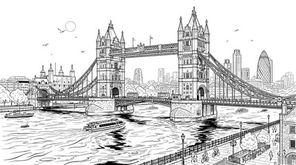 Obraz premium London_Bridge_over_River_Thames_202608281910 [Converted]