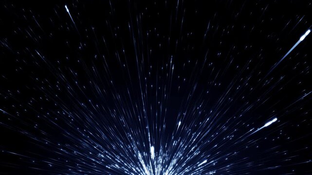 Particle light effect dynamic video footage applicable to various themes and backgrounds