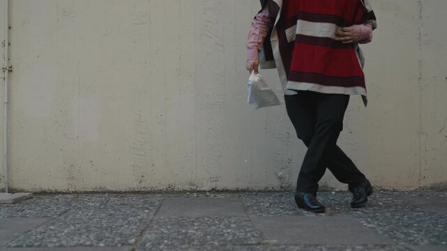 Chilean Huaso Dancing Cueca During Fiestas Patrias National Independence Celebration in Chile