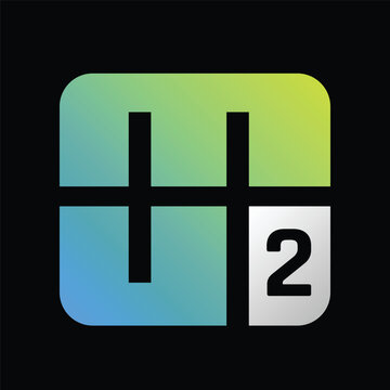 Hydrogen H2 logo vector