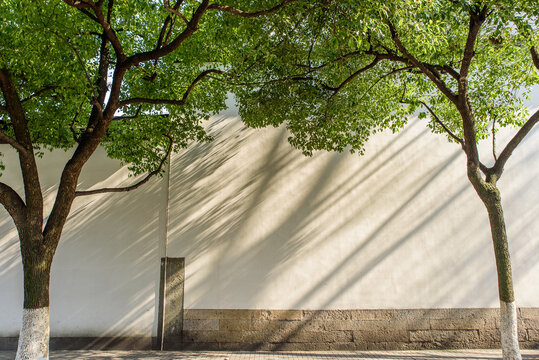 Exterior View of Hu Xueyan's Former Residence Scenic Area, Hangzhou, Zhejiang, China