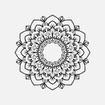 round lace ornament