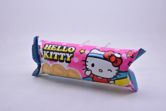Hello kitty milk biscuits pack in Manila, Philippines