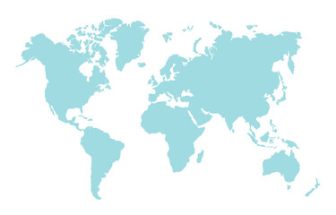 Fototapeta premium World map