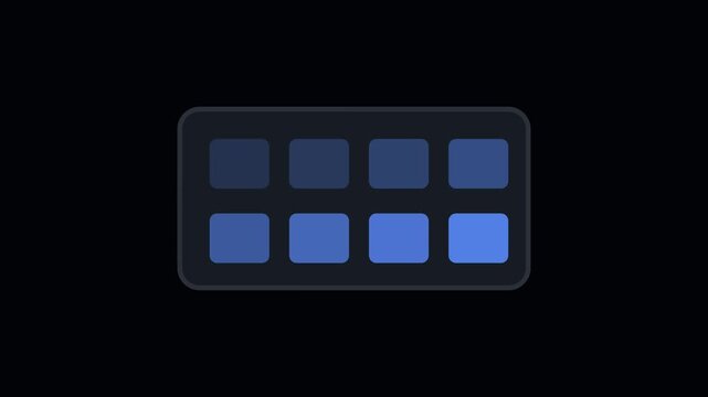 SSD data writing Animation - Electronics & Electrical
