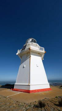 Lighthouse at Cape Palliser, New Zealand