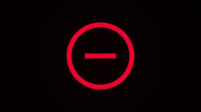 Speed Limit and Stop Signs on Black Background for Traffic Warning, Forbidden Symbol, Business Restriction, Web Button and Safety Illustration Design