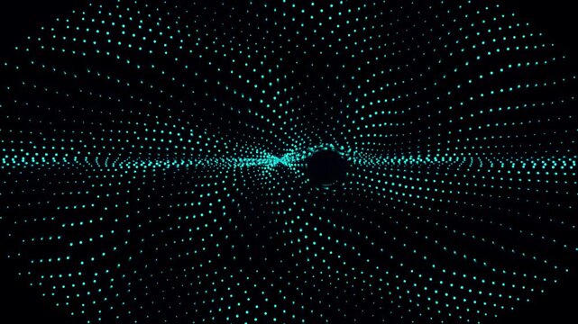 Abstract Quantum Resonance Grid 4K Seamless Motion Loop