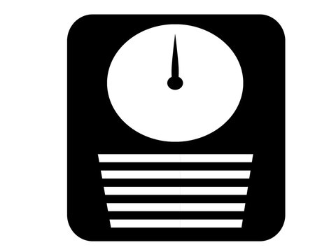 Retro Kitchen Scale Icon