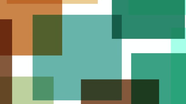 Geometric pattern of layered colorful rectangles 4K