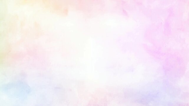 Abstract Pastel Watercolor Painted Wash Texture 4K