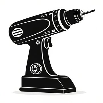 old electric drill