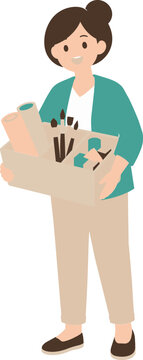 Community coordinator illustration for local workshop and program planning