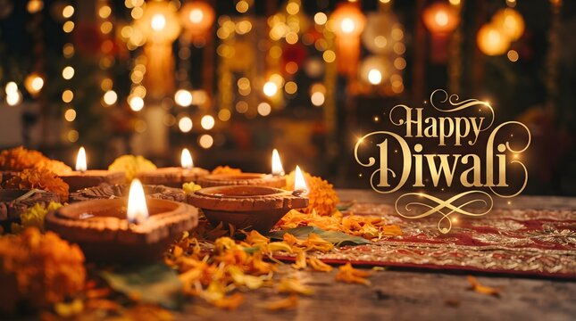 Diwali the festival of lights celebrating victory of good over evil with joy and togetherness