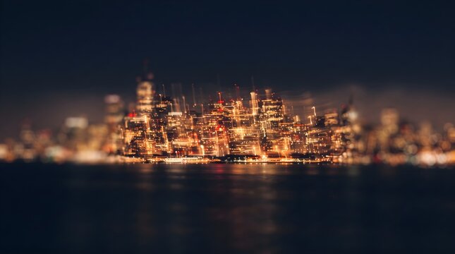 A vibrant cityscape illuminated with festive lights likely celebrating diwali or a similar occasion