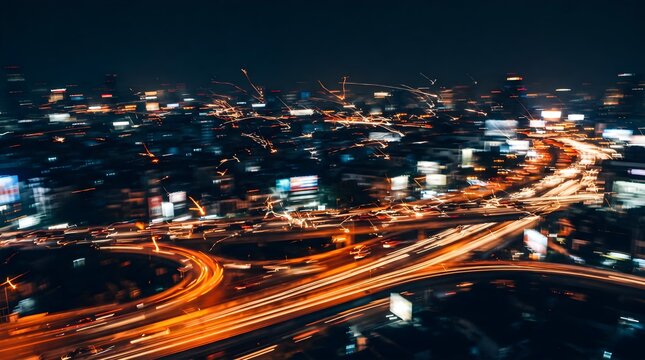 A vibrant cityscape illuminated with the festive lights of diwali a celebration of light over darkness