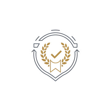 Premium Quality Guarantee Shield Icon PNG Cutout