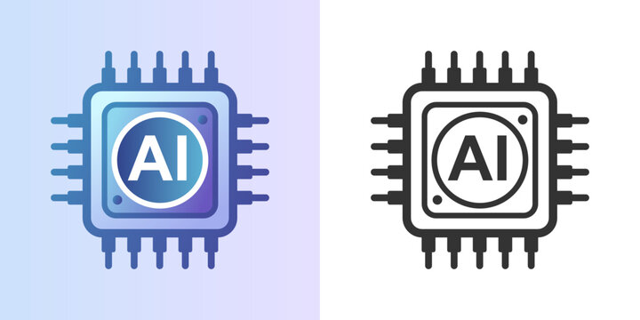 AI logo Vector