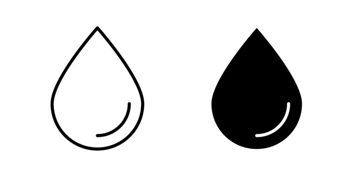 Tear Drop Icon represents a falling tear, emotion, sadness, crying, water droplets, and expressive human feelings in visual communication.