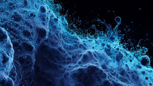 Electric Vehicles Battery Technology, an abstract digital flow visualization of Lithium-ion exchange between anode and cathode during charging/discharging.