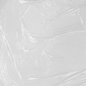 Plastic wrap texture overlay effect. Polyethylene packaging for vinyl or cd cover.
