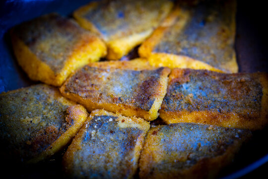 Pieczona ryba w panierce 