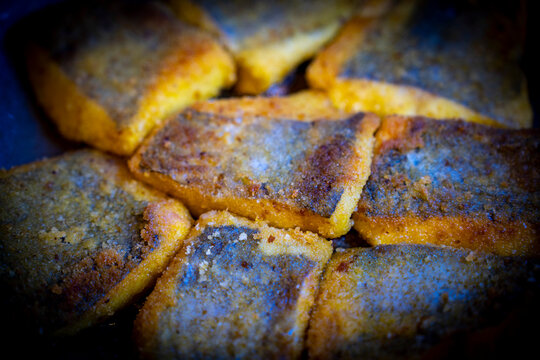 Pieczona ryba w panierce 