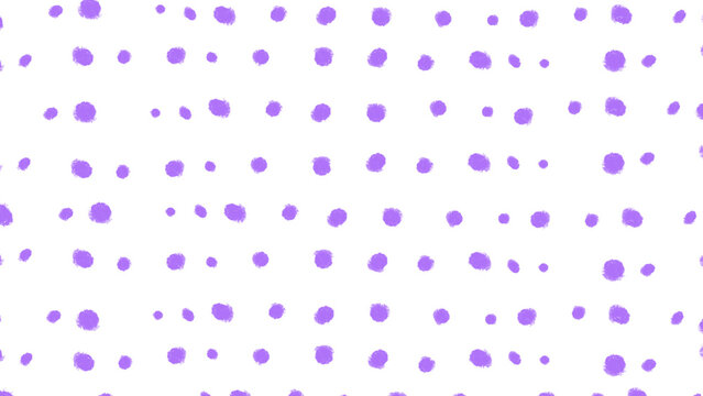 Abstract Art violet abstract polka dot looping 