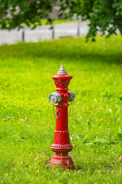 red fire hydrant