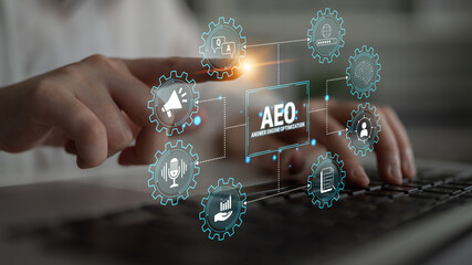 Naklejka premium Digital Interface Concept for Academic Education and Online Learning with Interactive Features and Data Visualization in Modern Technology Environment. Glyphic.