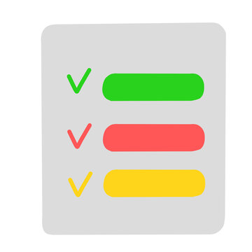 check mark buttons
