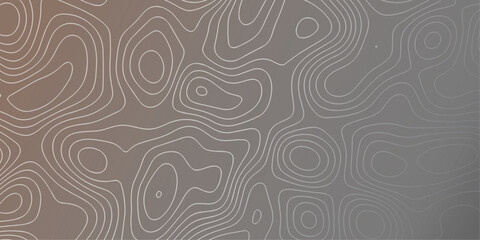 Obraz premium Abstract Seamless Pattern with Geometric Lines and Swirl Waves, Vintage Retro Vector Texture for Wallpaper, Textile, Fabric, Paper, Tile and Decorative Background Design