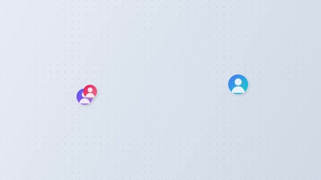 Minimalist UI Animation Showing User Reviews And Business Growth Metrics