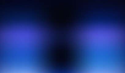Fototapeta premium Abstract blue gradient background with blurred light effect and dark center