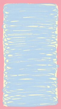 Handdrawn motion abstract sketch soft blue