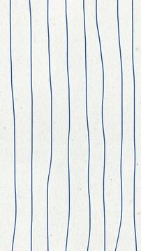 Handdrawn motion vertical line paper
