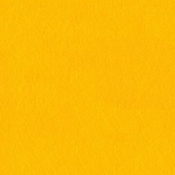 Bright yellow felt fabric texture as a seamless square background