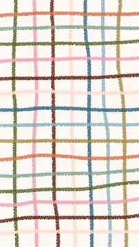 Handdrawn motion colorful graph