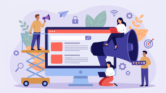Digital marketing strategy, online promotion, SEO, and customer feedback