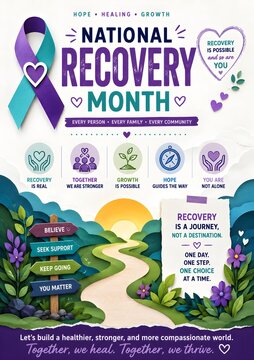  National Recovery Month: Hope and Healing. 