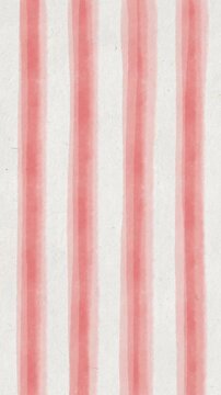 Handdrawn moving brush stripe watercolor pink